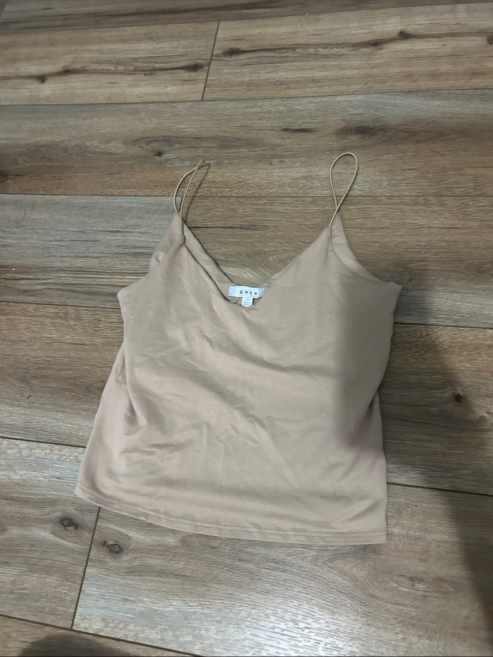 Aritzia Beige Spaghetti Strap Camisole